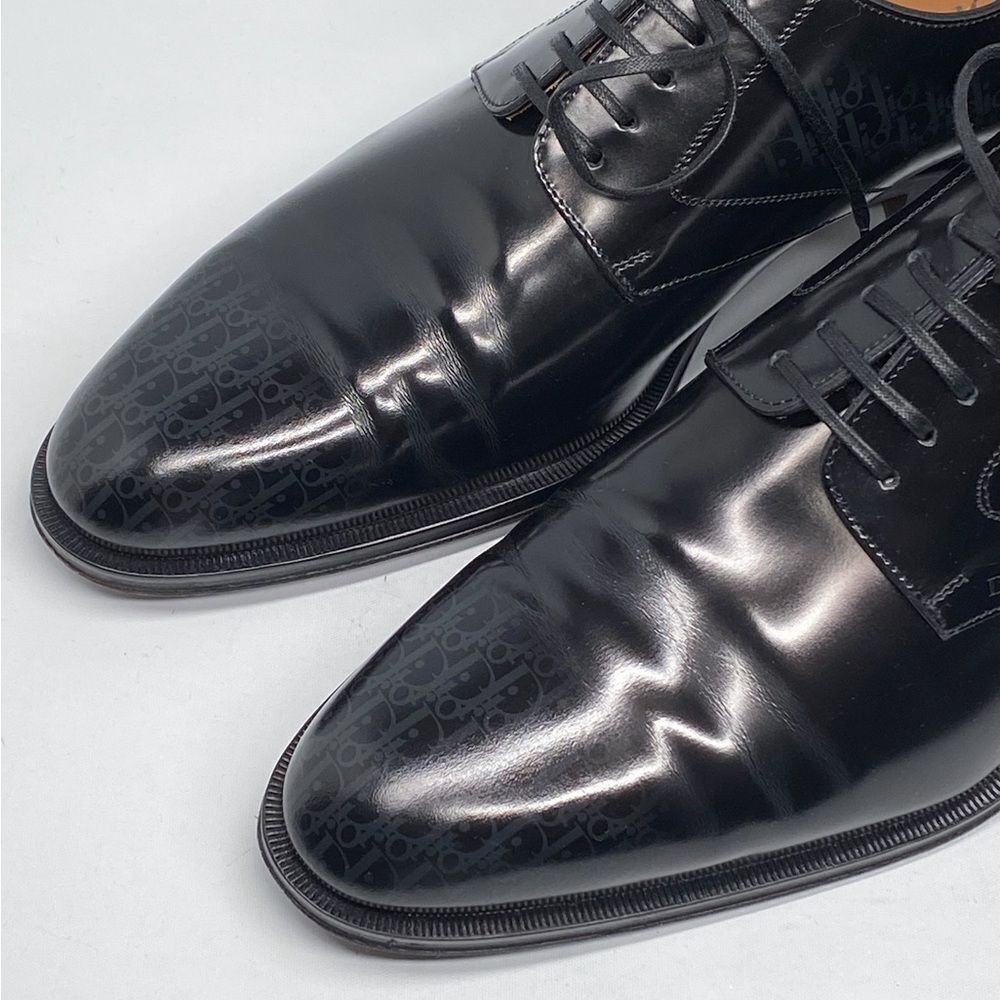 Dior Timeless Derby Shoe with Gray and Black Dior Oblique Gradient size 42 - Picture 5 of 16